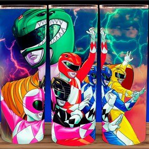 Power Rangers Morphin Time Cup Mug Tumbler 20oz